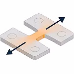 Illustration of a strain sensor