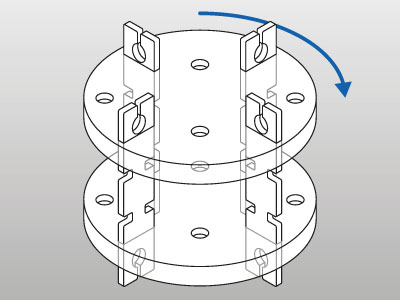 Drehmomentsensor mit Scherspannungssensor